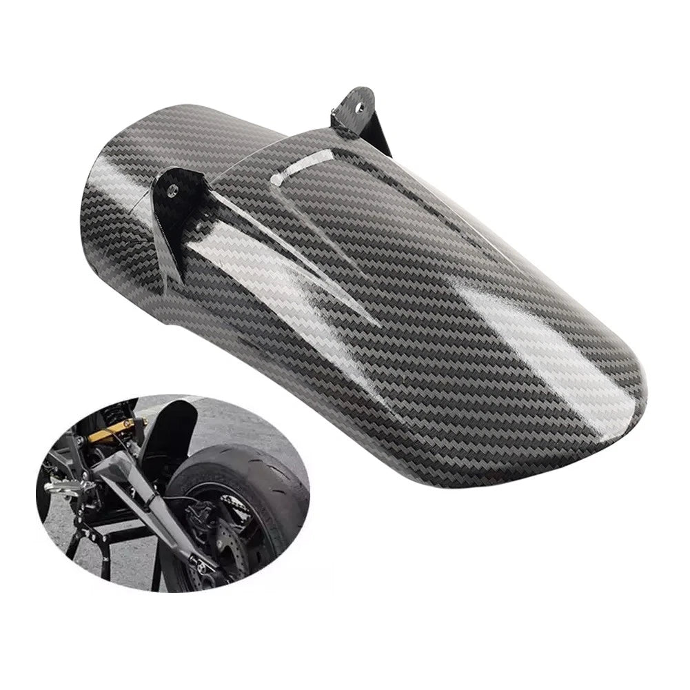 Rear Wheel Mudguard for Sur Ron Light Bee S/X (Carbon Fiber, Black)