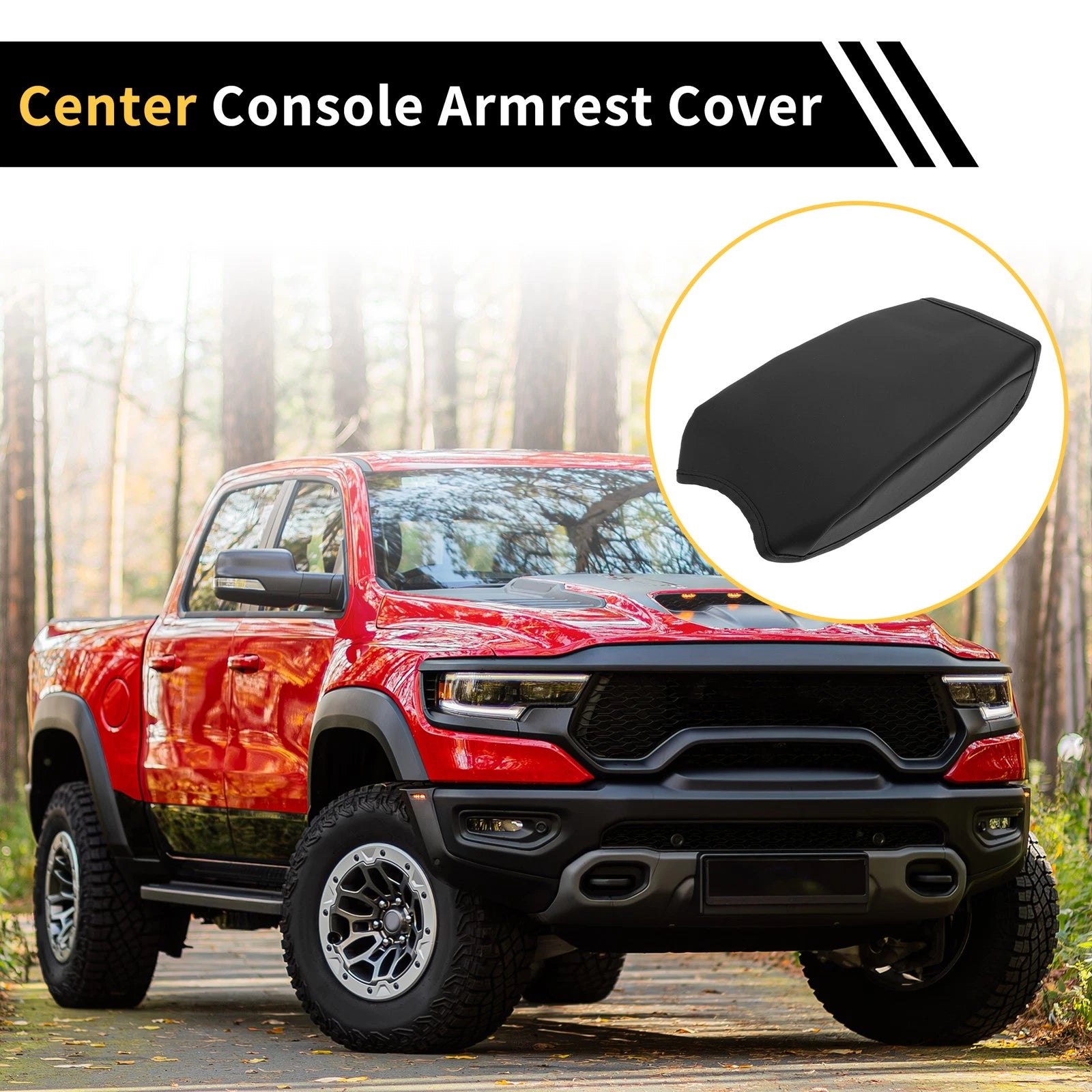 Console Lid Armrest Cover Replacement for Toyota Tacoma (2005–2023)