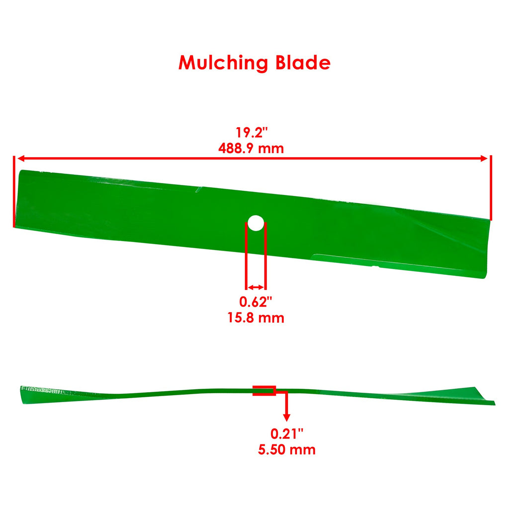 Deck Blade Mulching Replacement for Toro Lawn-Boy 88514003 (2000–2008)