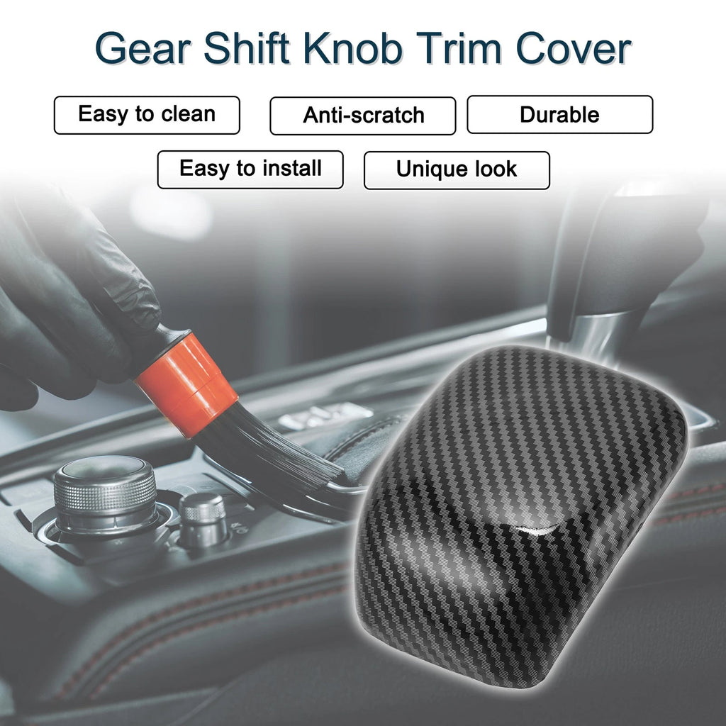 Gear Shift Knob Cover Sticker Replacement for Mercedes-Benz A CLA Class (2019–2024)