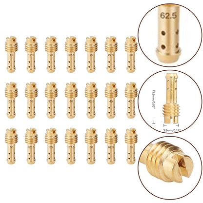 21PCS Carburetor Jets for Mikuni VMT, TM, TMX (Compatible)