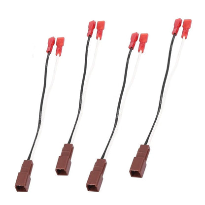 4Pcs Speaker Harness Wire Cable Adaptor for Nissan Xterra Pathfinder NV2500 (2000–2015)