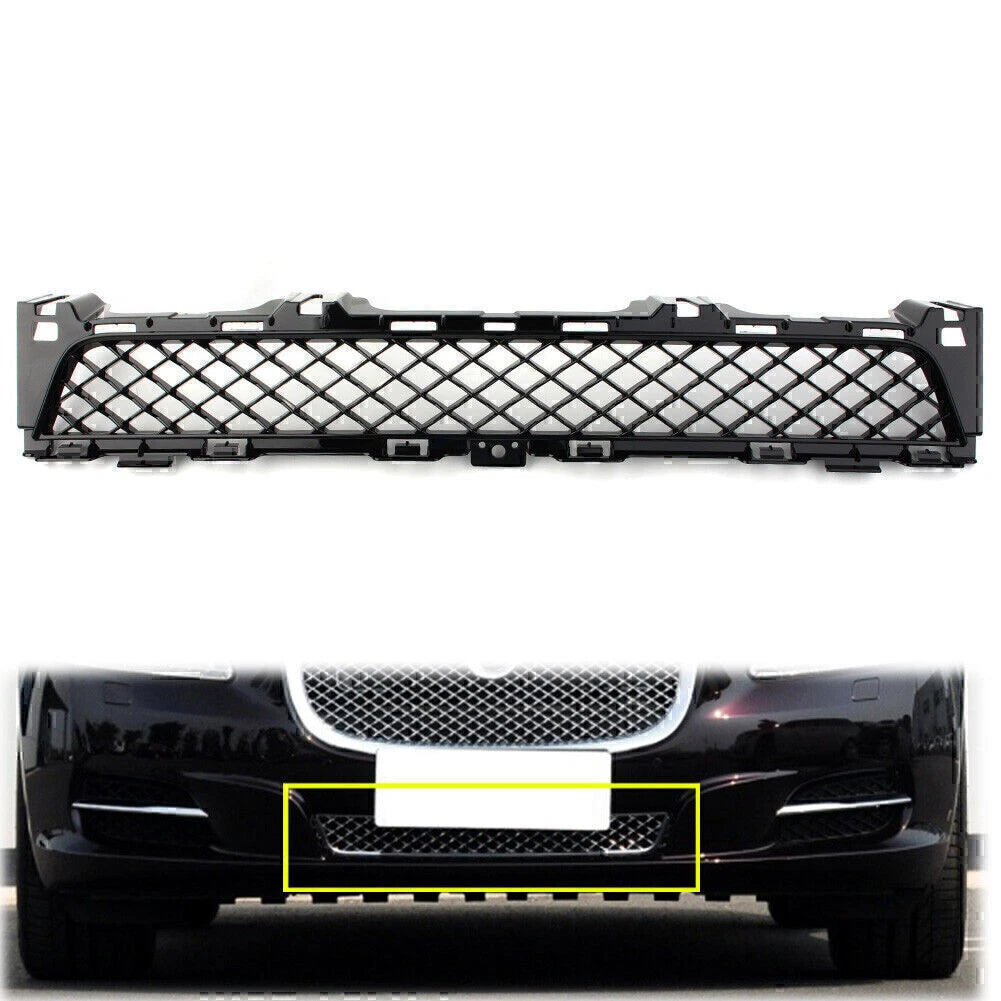 Front Bumper Lower Center Grille Mesh for Jaguar XJ (2010–2015)