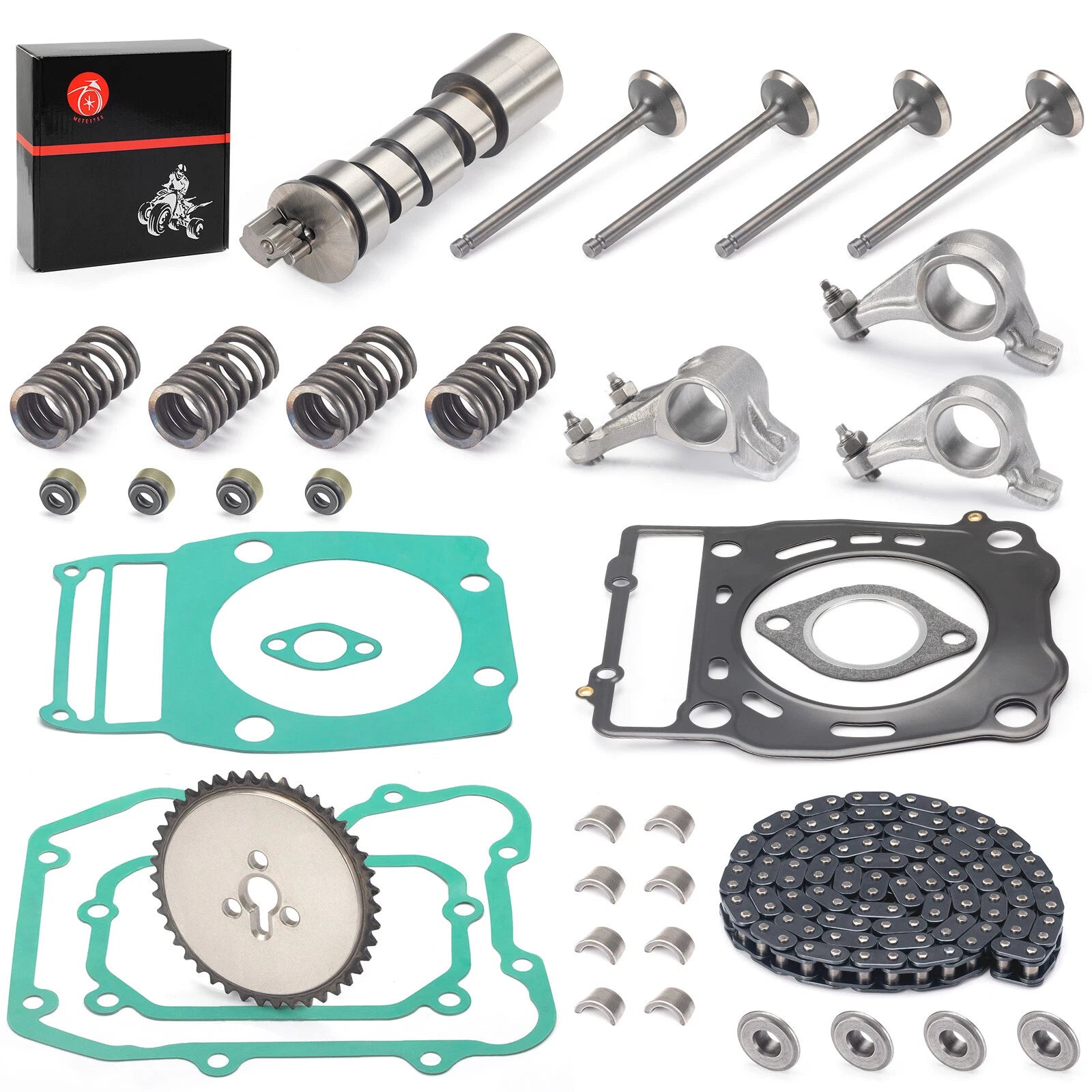 Rocker Arm Camshaft Timing Chain & Valve Kit for Polaris Sportsman (2000–2009)