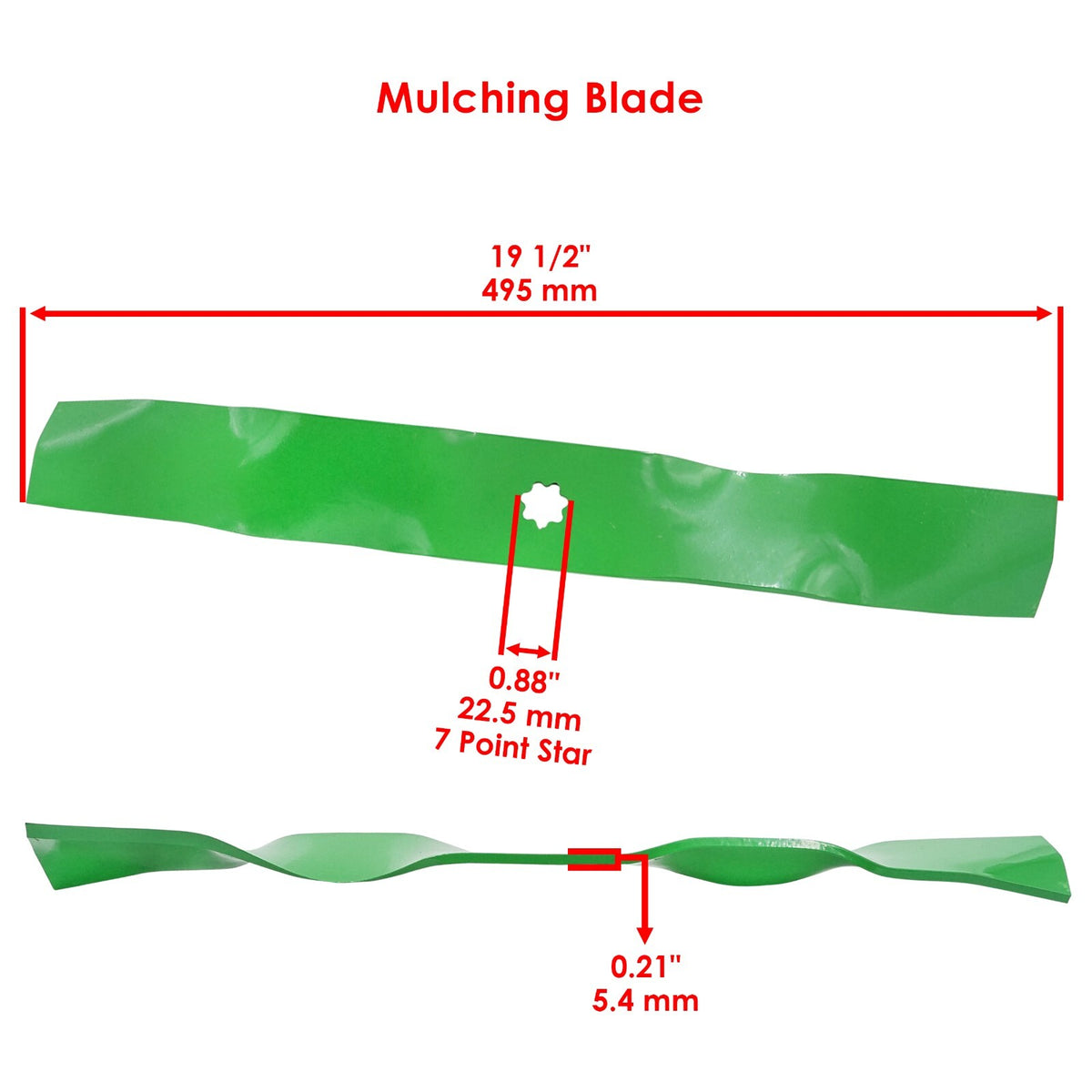 Spindle Blade Replacement for John Deere (2008–2011)