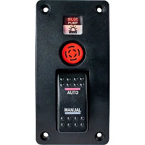 Bilge Pump Water Alarm Panel w/Switch for Sea-Dog