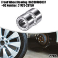 Wheel Bearing Front Set Left Right Replacement for Hyundai Accent (2000–2018)