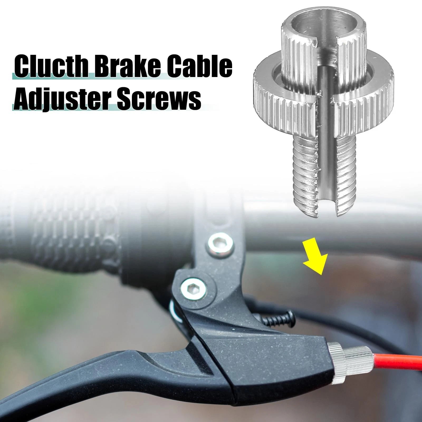 Brake Clutch Cable Adjuster Screws M10 Set for Motorcycle (Universal) (2000–2026)