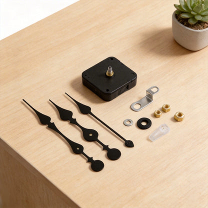 Robust Clock Mechanism with Metal Pointer for Custom Crafting Solutions