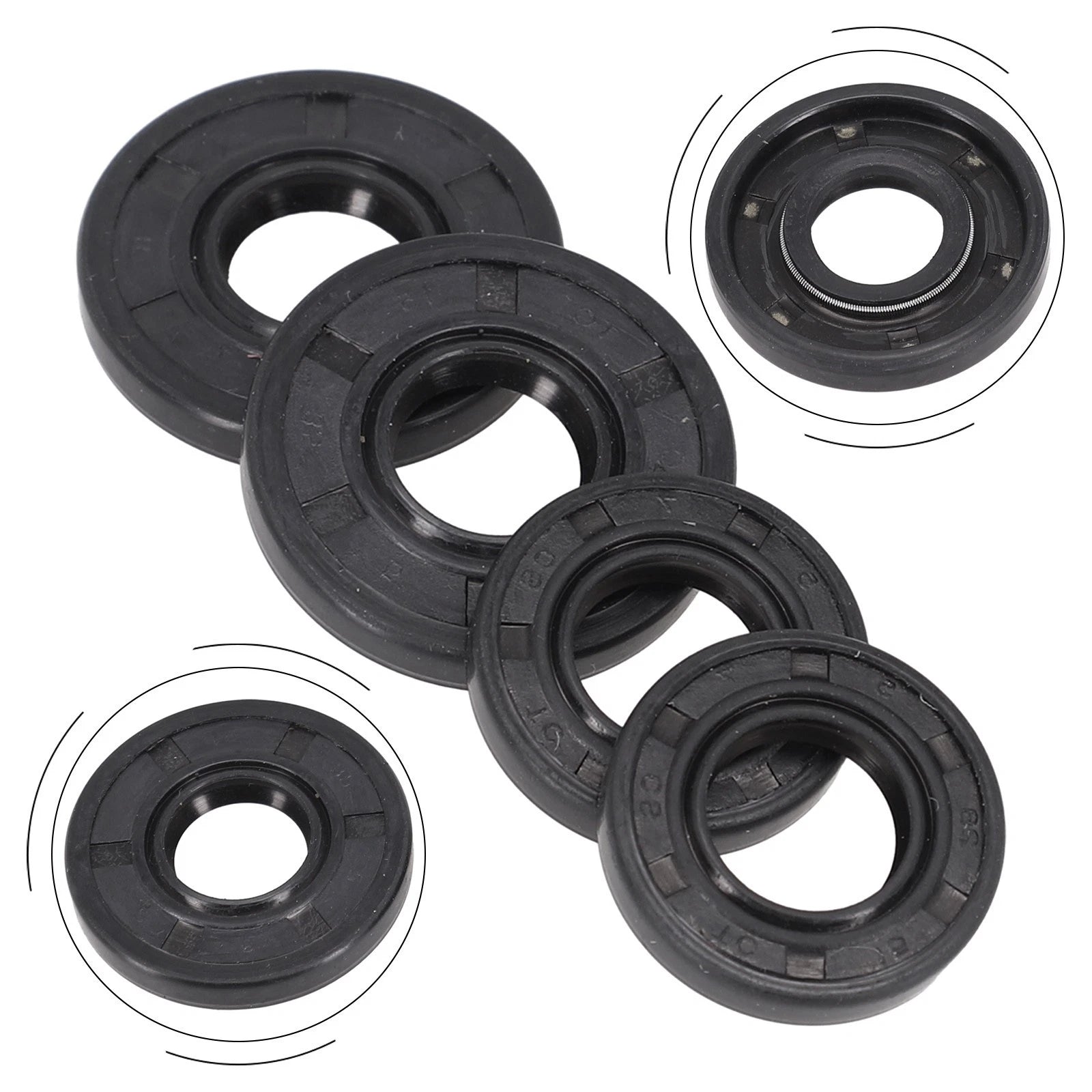 Oil Seal Kit for Chainsaw Lawn Mower (2 Sets)