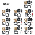 Set of 10 Carburetor Rebuild Kits for STIHL MS380 MS381 038 066 BING 48