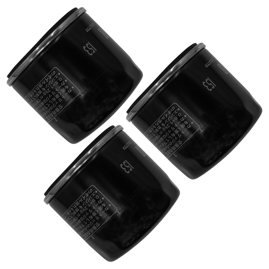 Oil Filter 3 Pack Replacement for Ducati Monster 800S 2003–2004