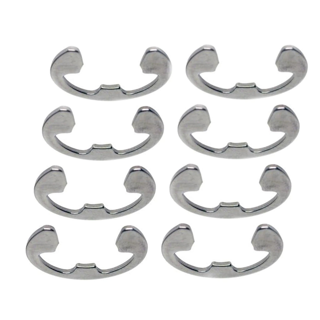 8PCS Trim Ram E Ring Clip for Mercruiser Alpha Gen 2 (Replaces: 815949)