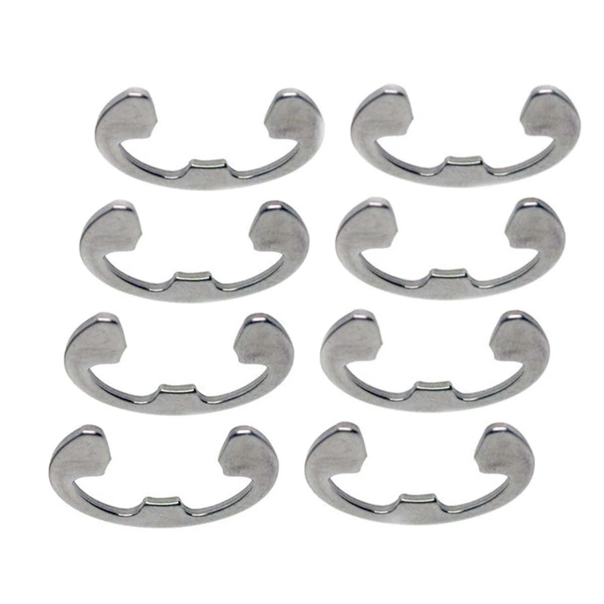 8PCS Trim Ram E Ring Clip for Mercruiser Alpha Gen 2 (Replaces: 815949)