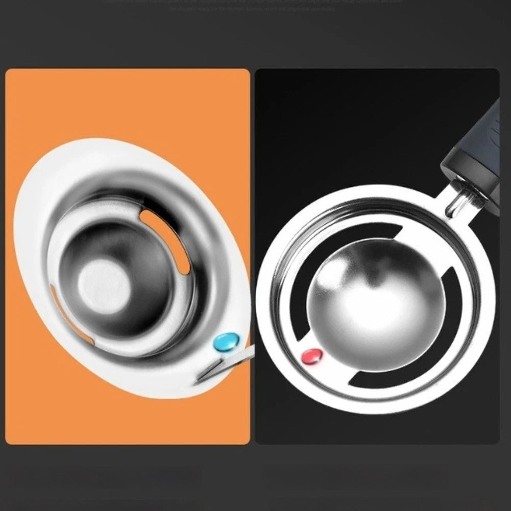 2X Egg Opener Tool with Automatic Cracking and Separator for Kitchen