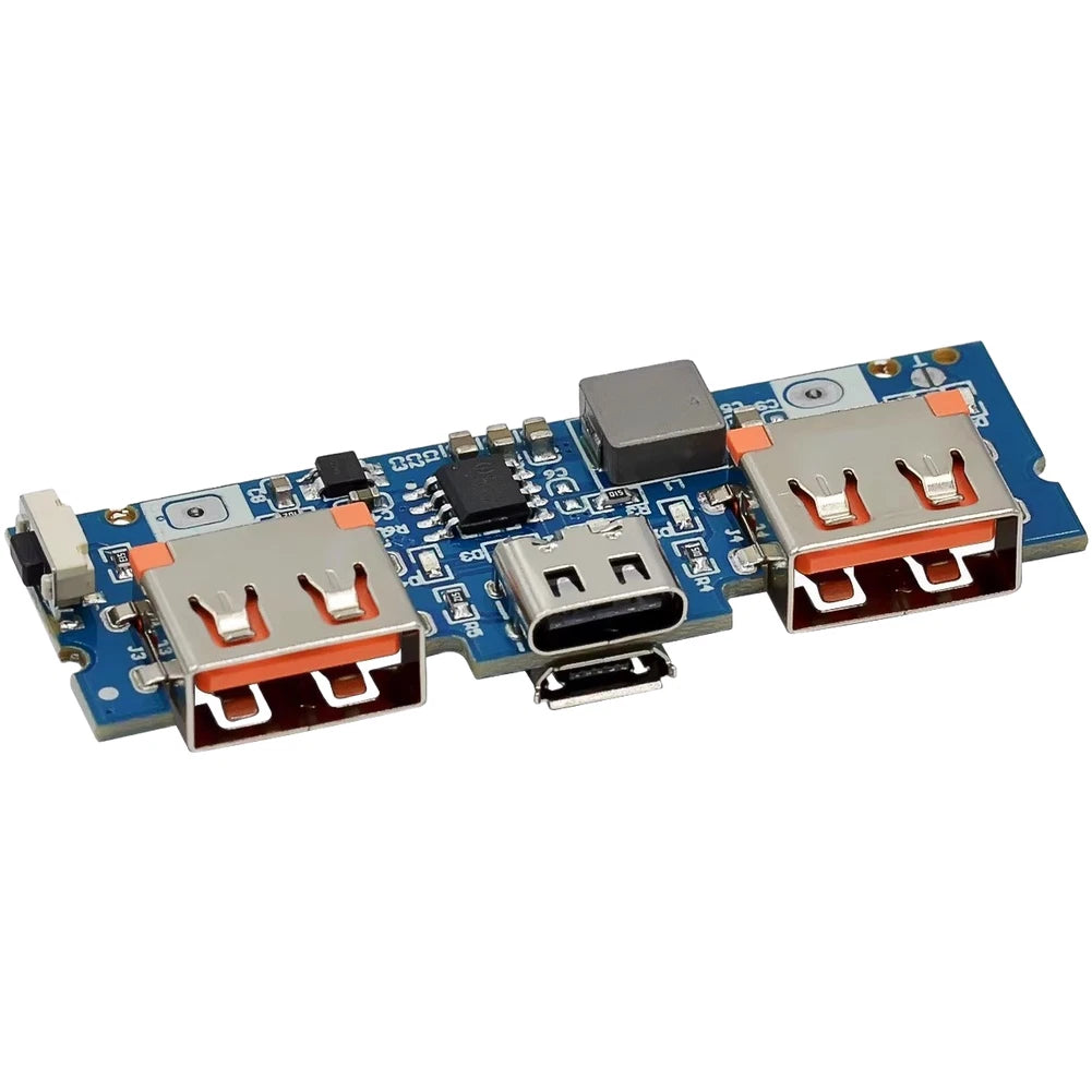 Power Bank Mainboard PCB for Custom Power Solutions (5.53 x 1.9 cm)