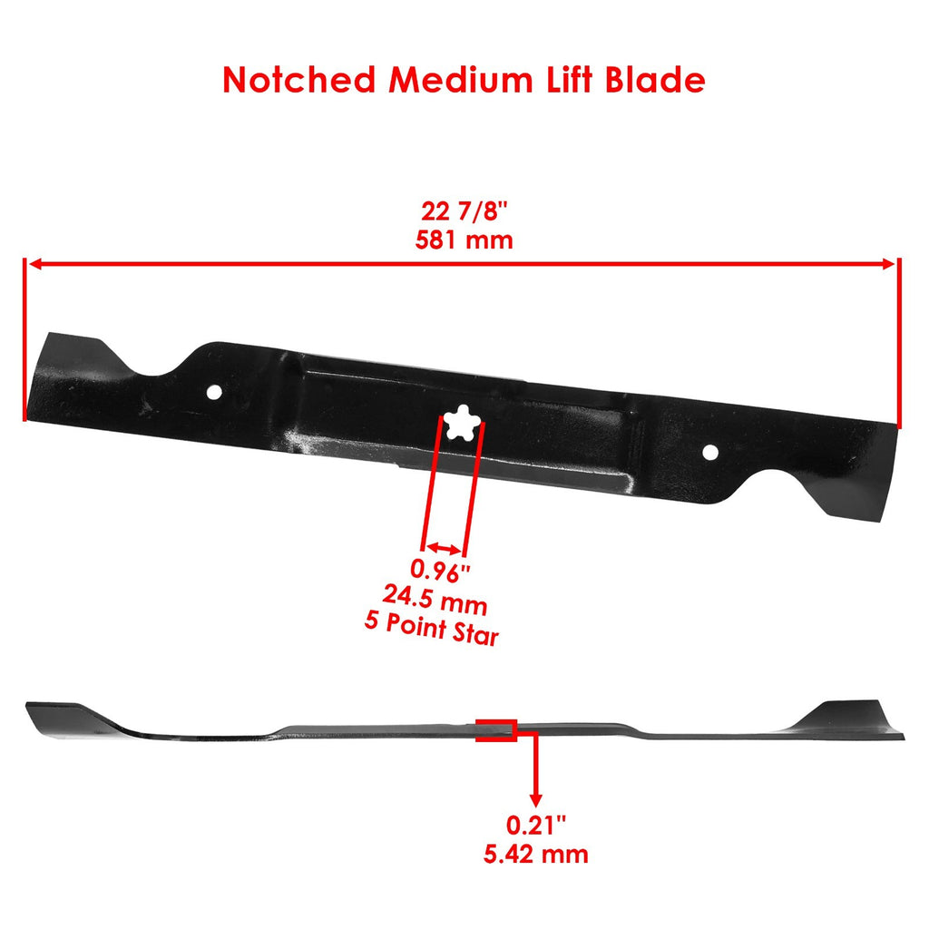 Spindle Blade and Pulley Replacement for Poulan 46 in 461ZX (2009–2012)