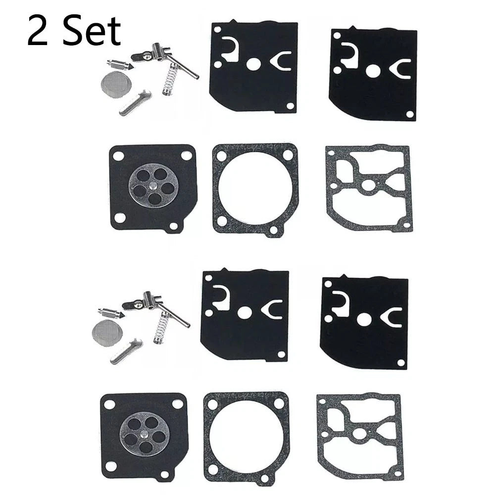 2X Carburetor Repair Kit for Poulan McCulloch Chainsaw (ZAMA RB-39)