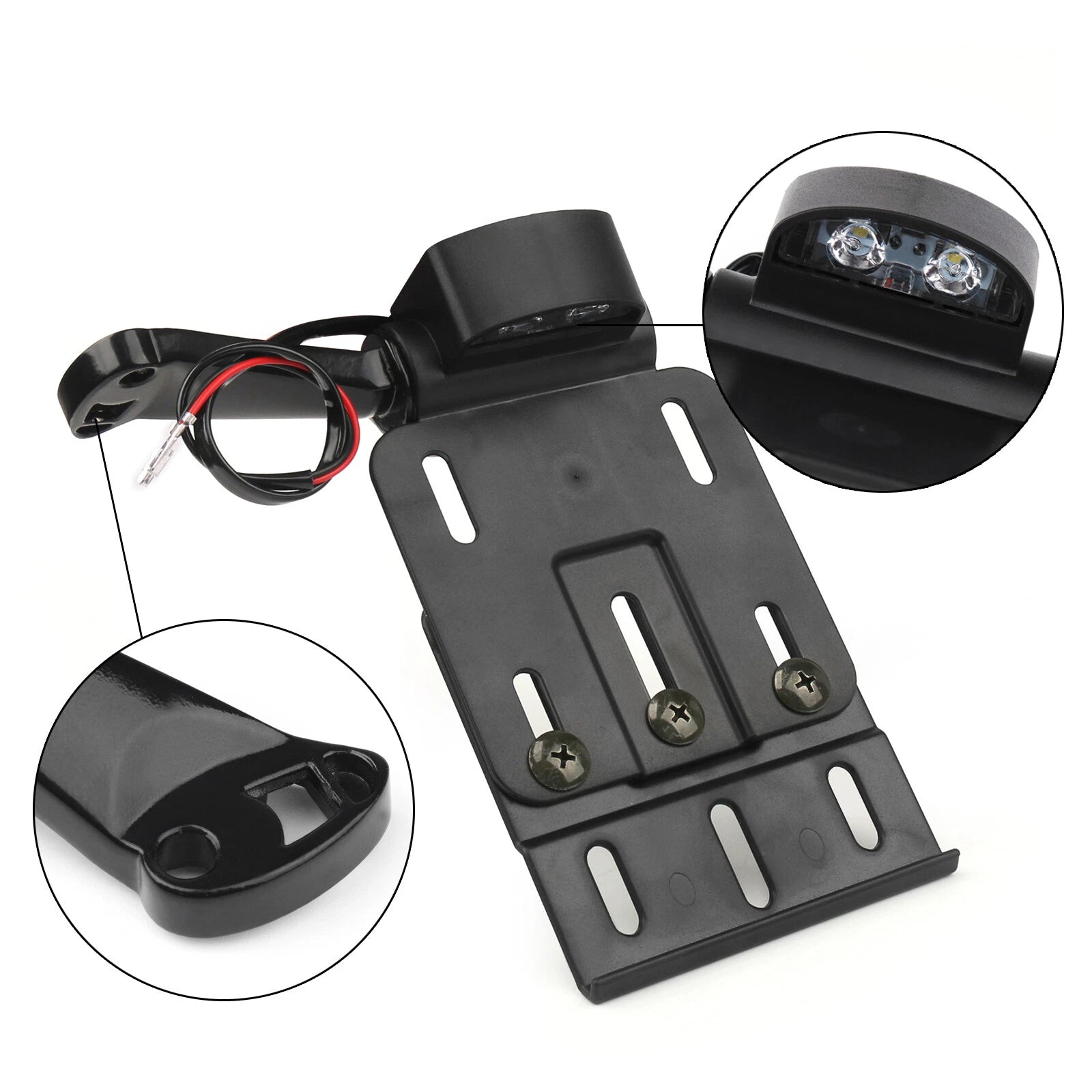 LED Side Mount License Plate Light for Harley Sportster 1200 XL1200L (2006–2011)