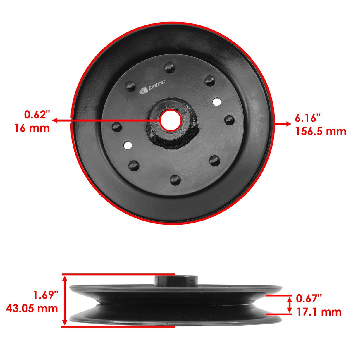 Transaxle Idler Pulley Replacement for John Deere D100 L100 LA105 LA100 (1990–2008)