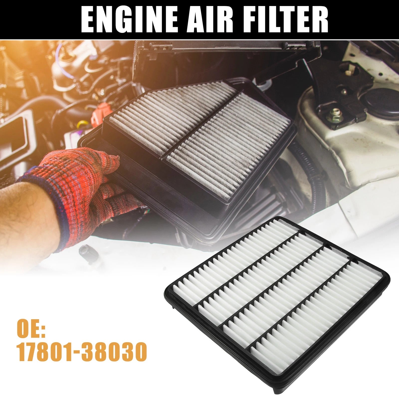 Car Engine Air Filter Replacement for Lexus LX570 (2008–2021)