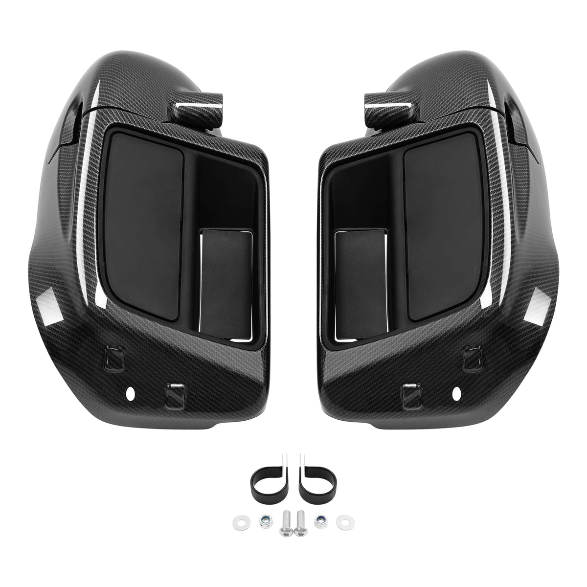 Carbon Fiber Lower Vented Fairing Glove Box for Harley Electra Glide (2014–2024)