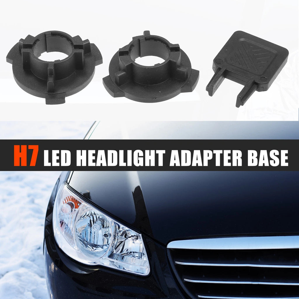 Car LED Headlight Adapter Bases Replacement for Volkswagen Polo (2010–2018)