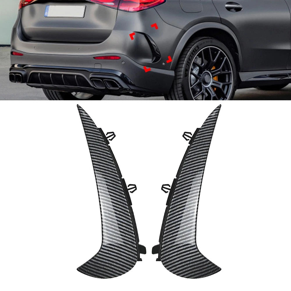 Rear Bumper Side Spoiler For Mercedes Benz GLC Class X254 Line 2023-24