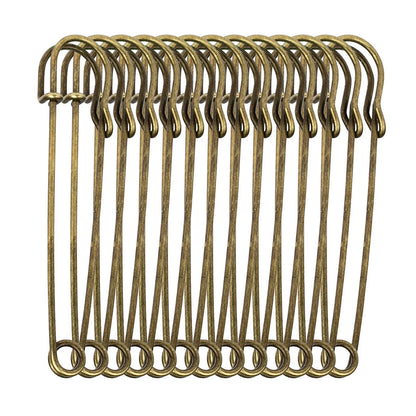 30Pcs Stainless Steel Safety Pins for Apparel Accessory