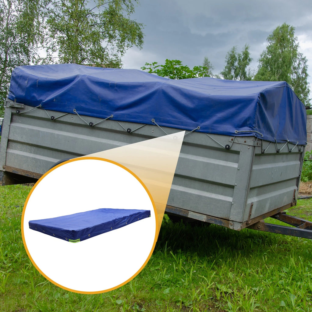 Trailer Tarpaulin 420D Oxford Replacement with Rope for Universal Use (2000–2025)
