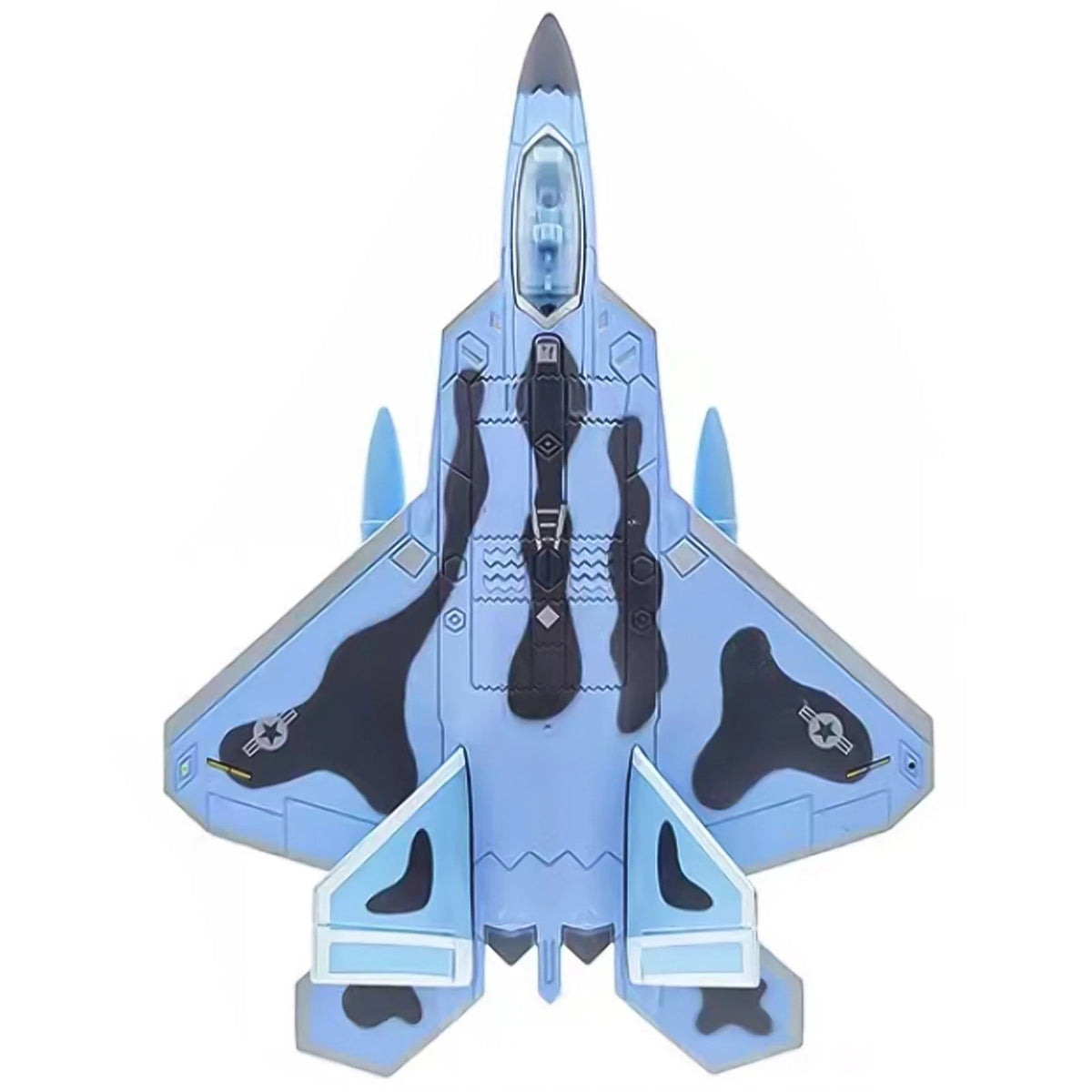 F-22 Alloy Fighter Aircraft Model Collection (1:100 Scale)