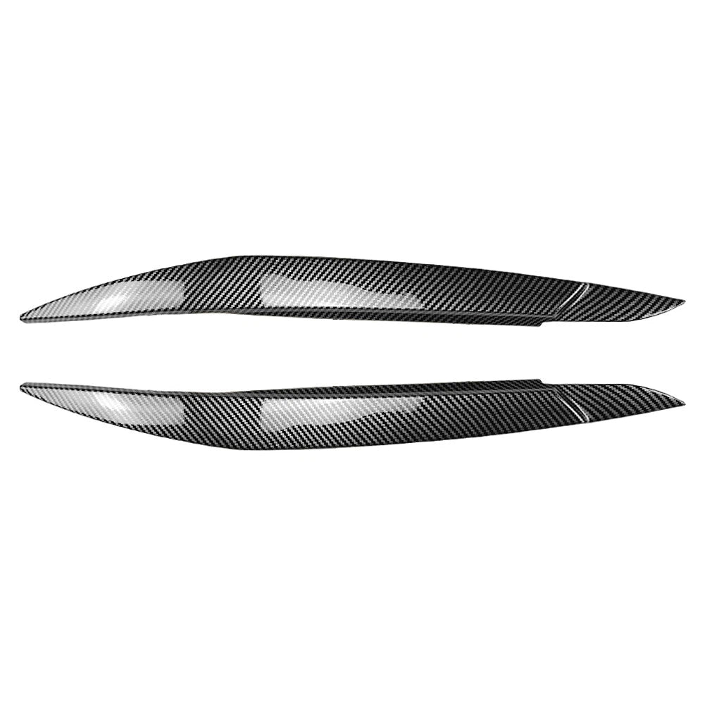 Carbon Look Headlight Eyebrows Trim for BMW X6 E71 E72 X6M X5M E70