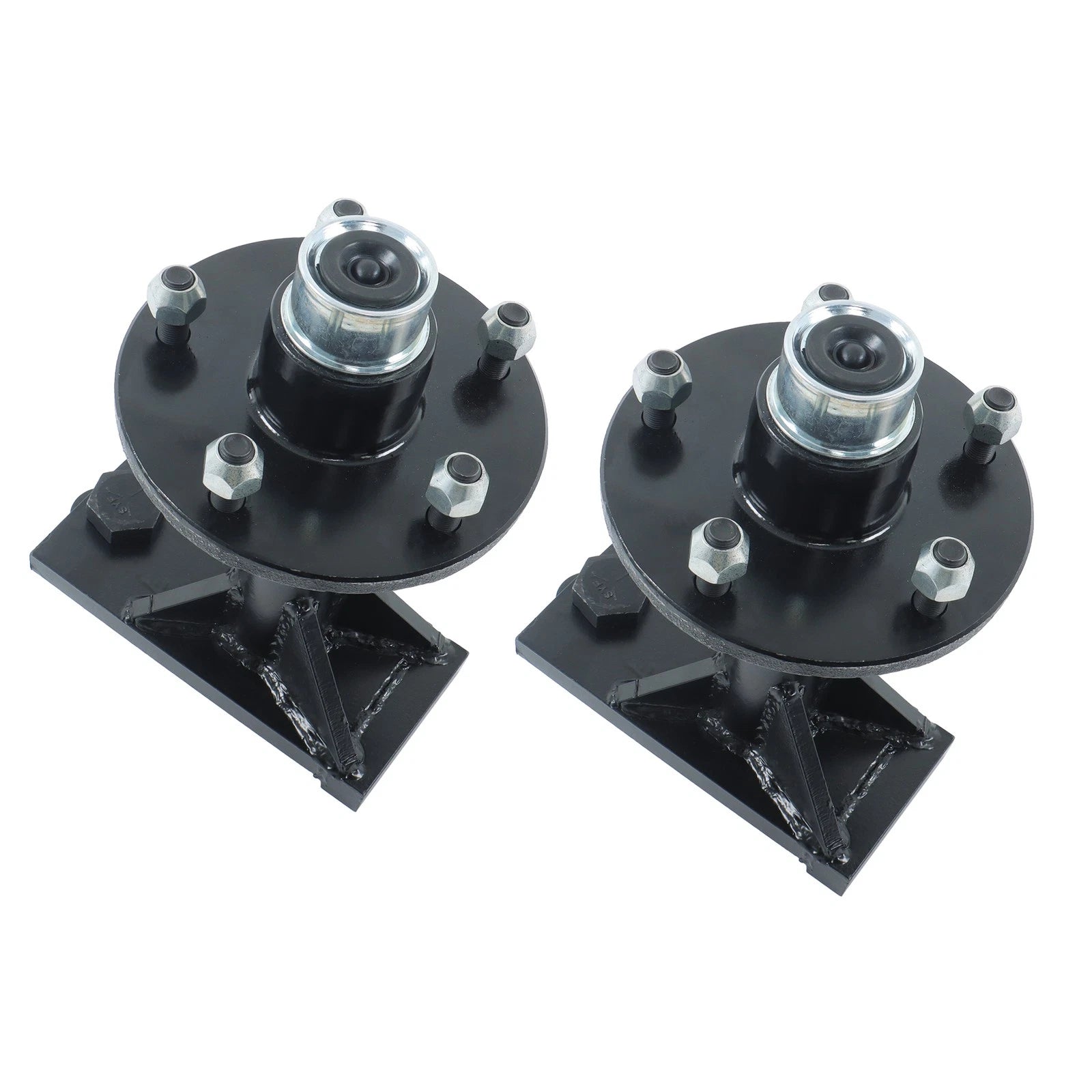 5 x 5.5 Lug Shipping Container Wheels & Bolt-On Spindle Kit
