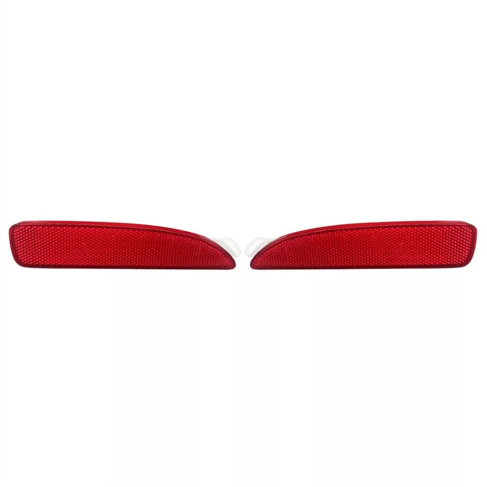 2Pcs Rear Bumper Reflector Set for Mazda 3 (2014–2018) D350-51-5L0E, D350-51-5M0E