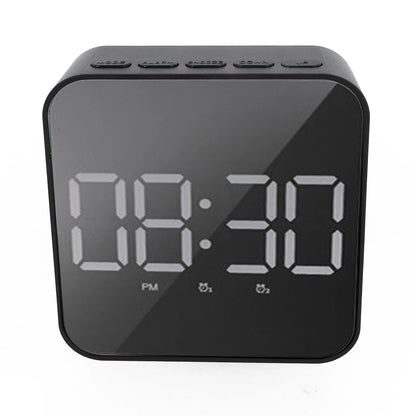 Digital Alarm Clock with Large LED Display and Snooze Function