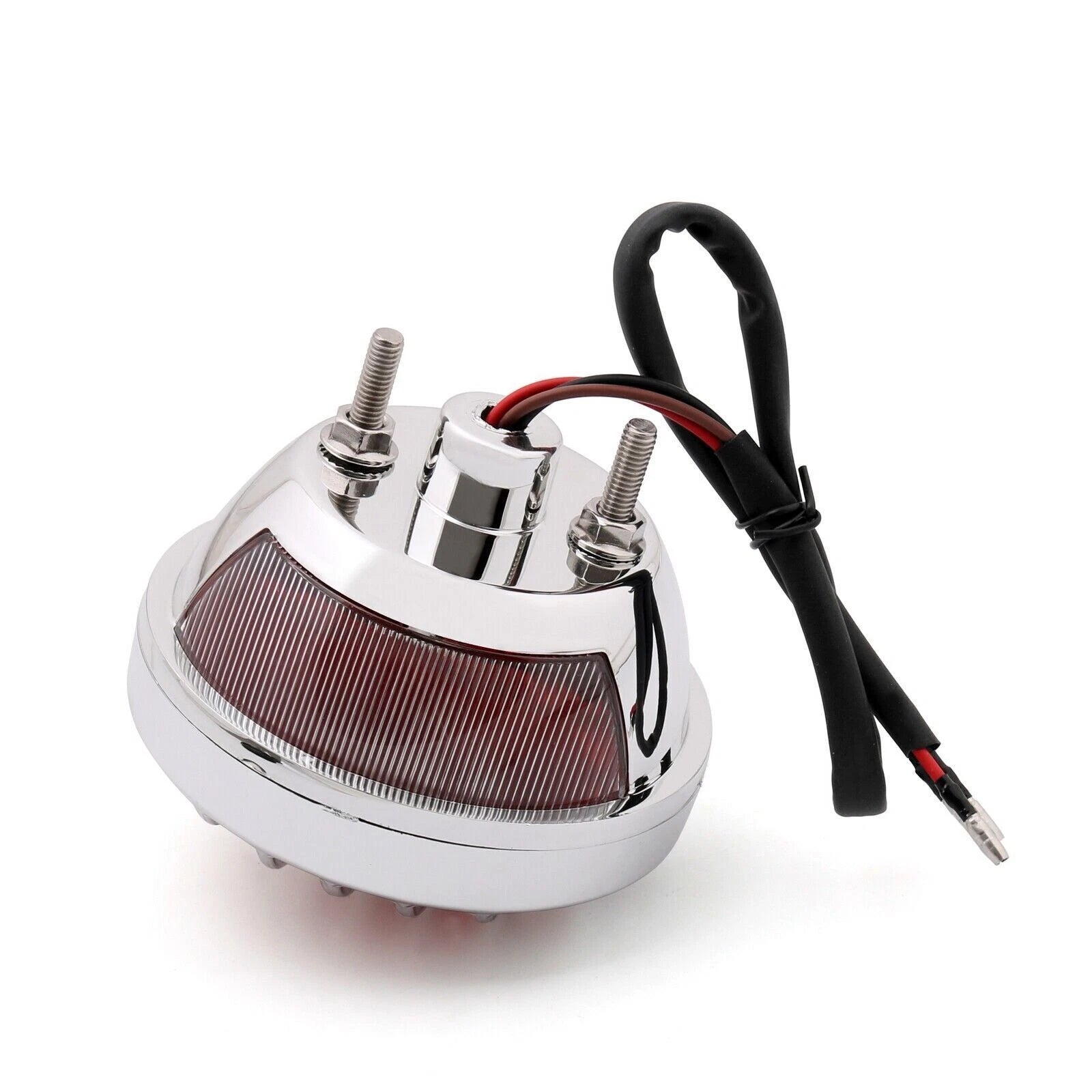 Round Motorcycle Tail Brake Light for Bobber Chopper (T9)