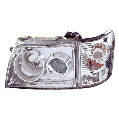 Set of 2 Altezza Headlights & Corner Lights for Toyota Hilux (2001–2005)