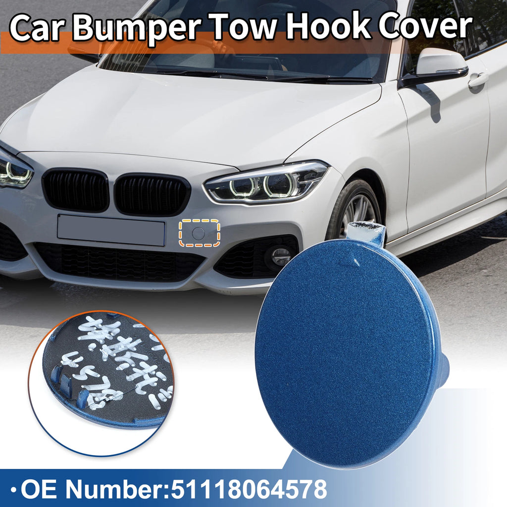 Front Tow Hook Cover Replacement for BMW 1 Series F20 F21 (2012–2018)