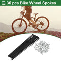 Bicycle Spokes Nipple Set Carbon Steel Universal for (2005–2015)