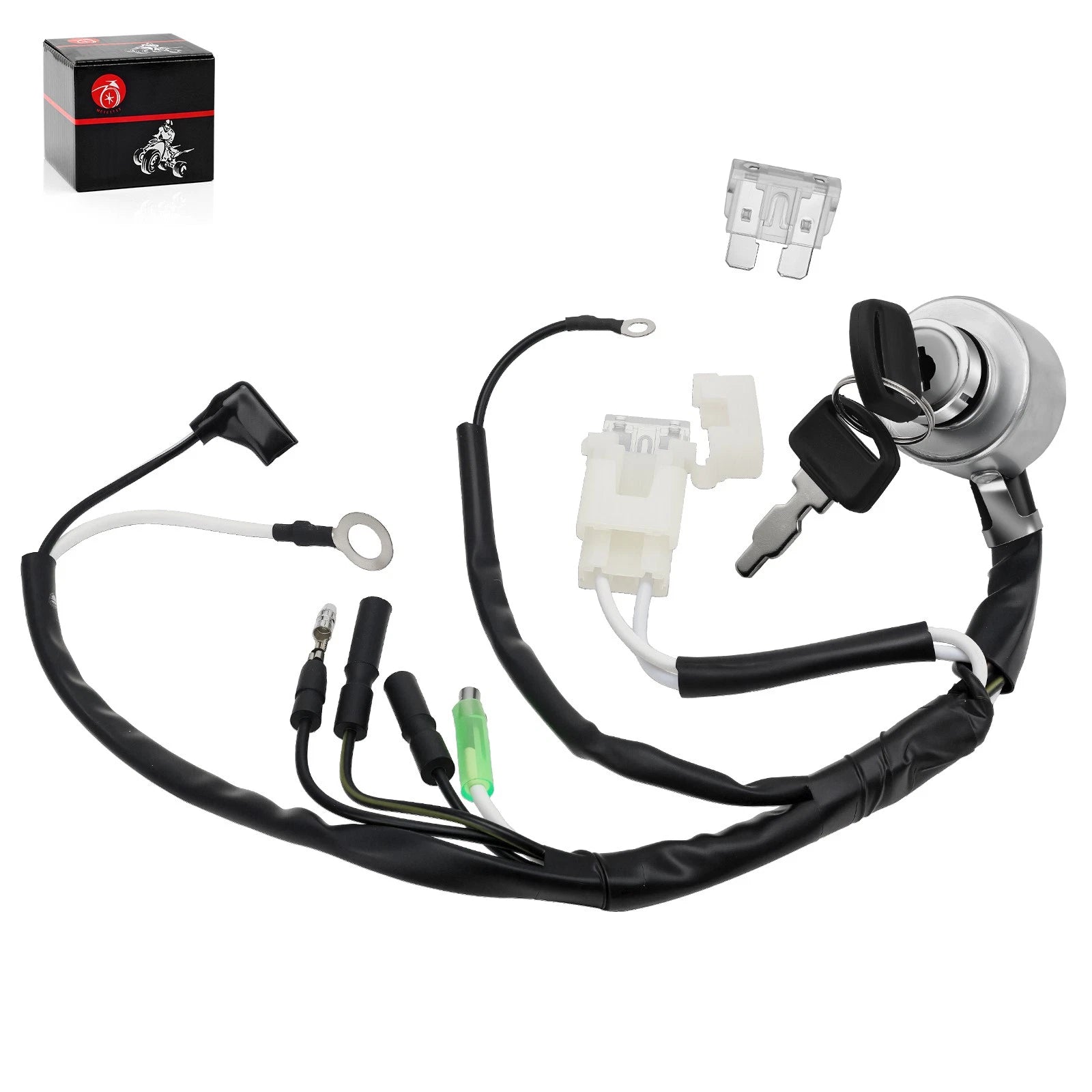 Combination Switch Assy 35100-ZJ1-842 35100-ZJ1-841 for Honda GX610 GX620 GX670 (2005–2023)