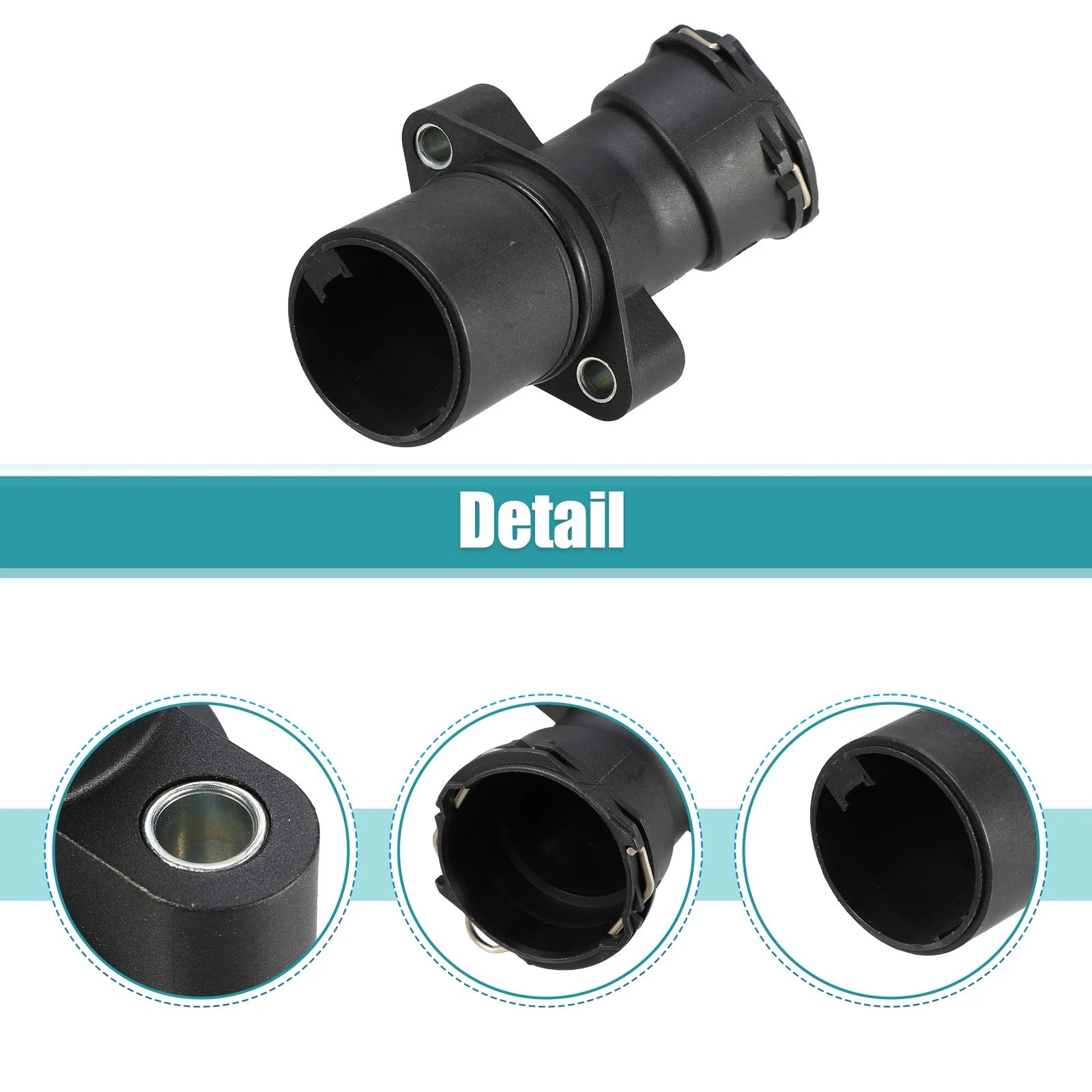 Engine Coolant Hose Connector Replacement for Mercedes-Benz C230 (2003–2005)