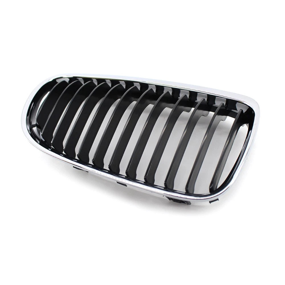 2pcs Front Kidney Grille Chrome Black For BMW E90 E91 LCI 328i 335i 2009-2011 10