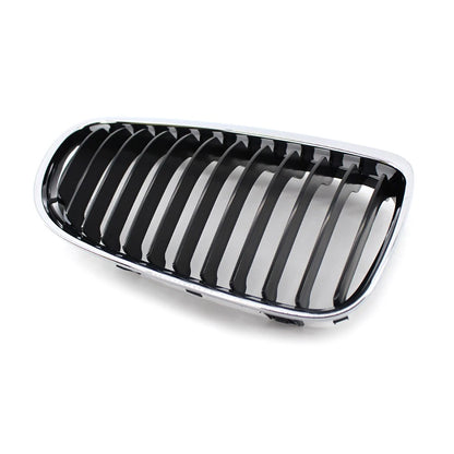 2pcs Front Kidney Grille Chrome Black For BMW E90 E91 LCI 328i 335i 2009-2011 10