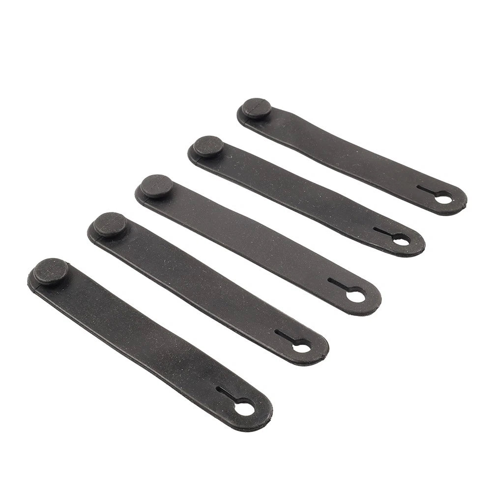 5Pcs Rubber Band for Motorcycle Frame Securing Cable Ties Wiring Harness