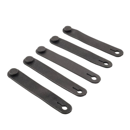 5Pcs Rubber Band for Motorcycle Frame Securing Cable Ties Wiring Harness