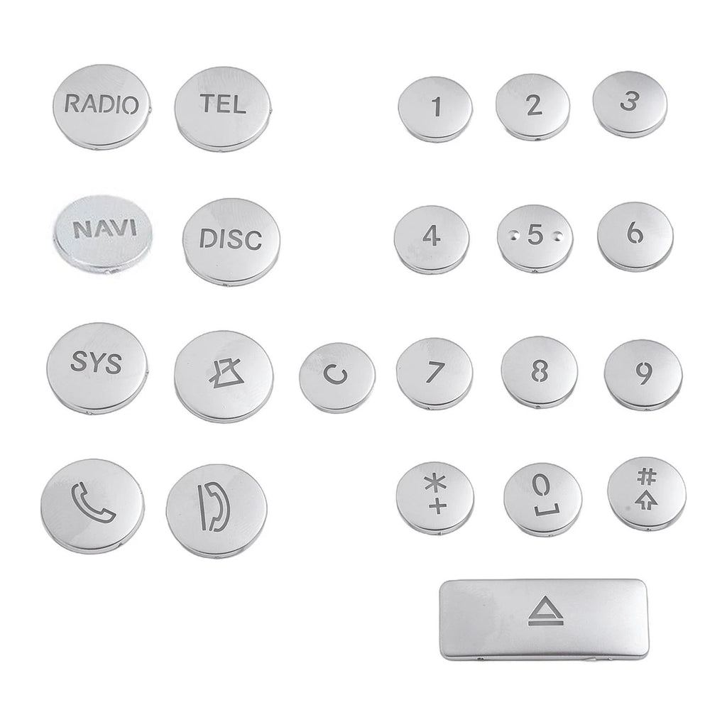 CD Panel Button Trim for Benz C Class W204, GLK X204 (2007–2015)