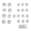 CD Panel Button Trim for Benz C Class W204, GLK X204 (2007–2015)