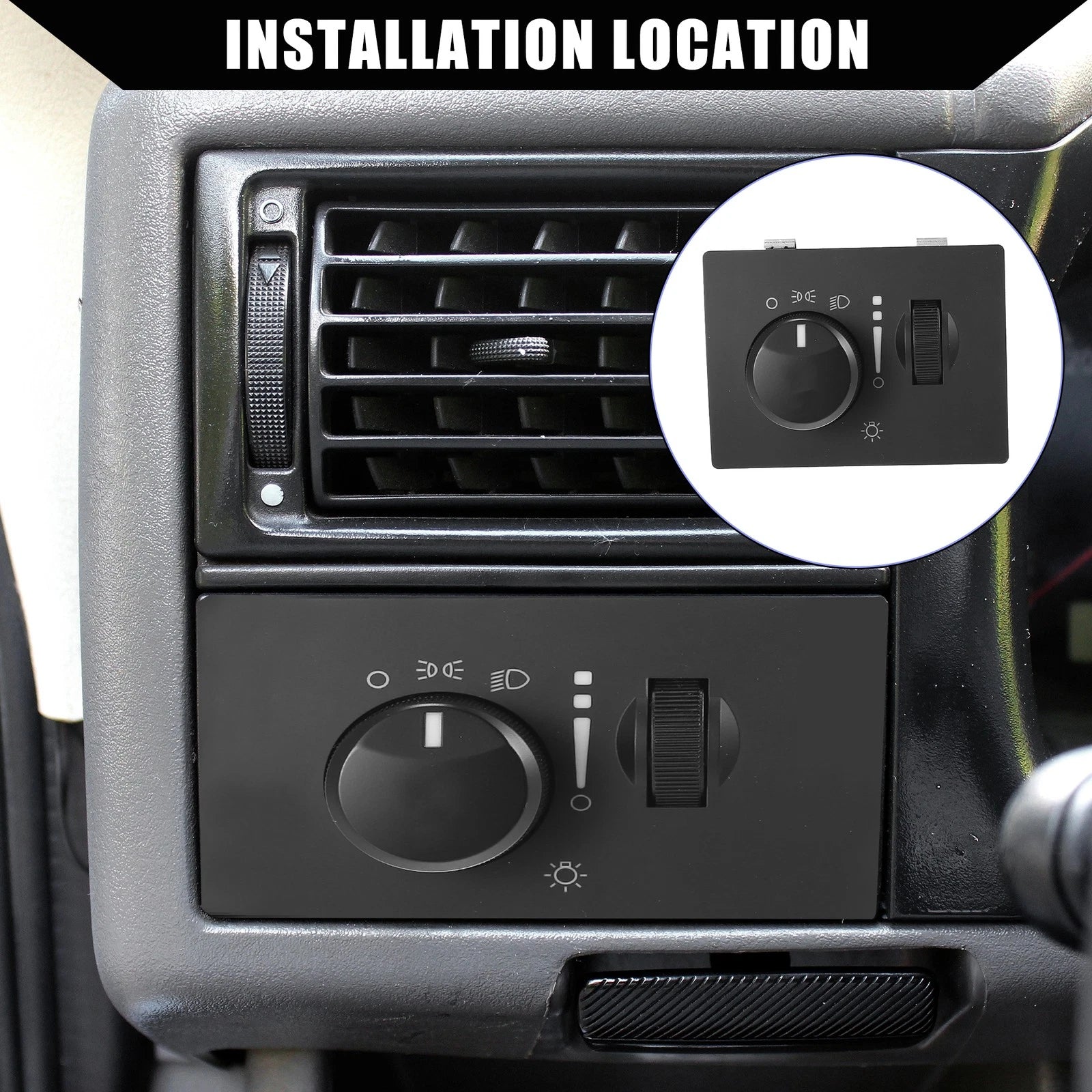 Headlight Switch Replacement for Chrysler 300 Dodge Challenger (2011–2023)