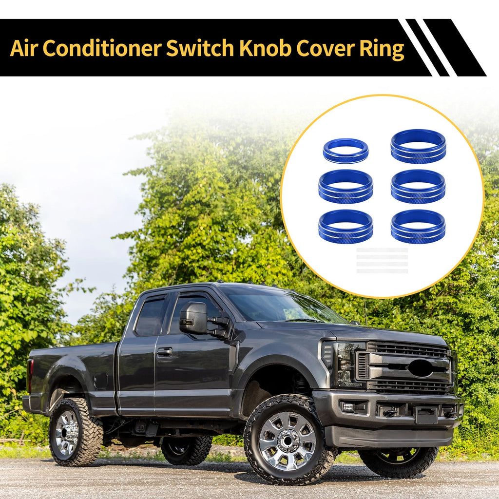 Air Conditioner Trailer Switch Knob Cover Ring for Ford F-150 (2015–2023)