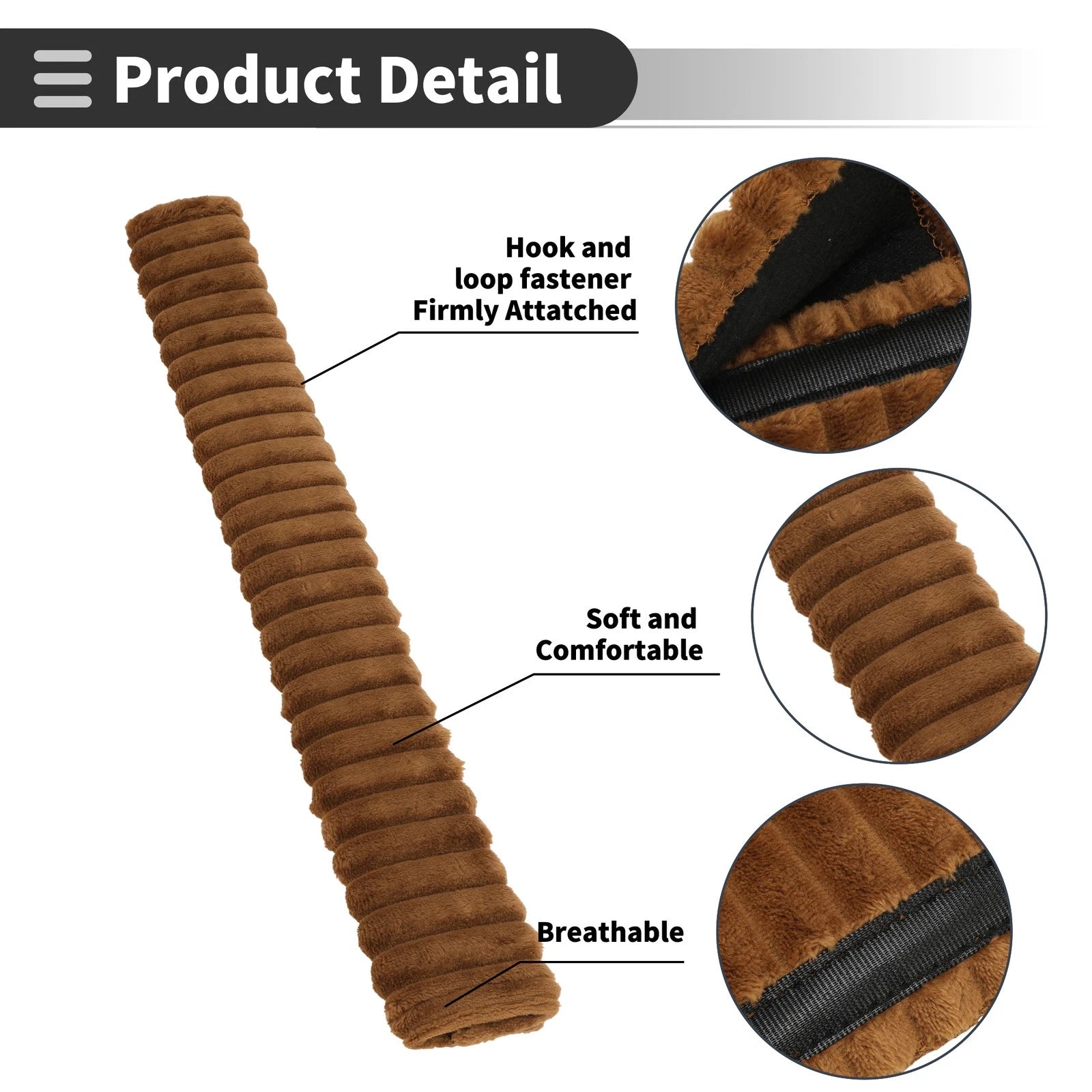 Seat Belt Cover Pad for Universal Fit (50cm)